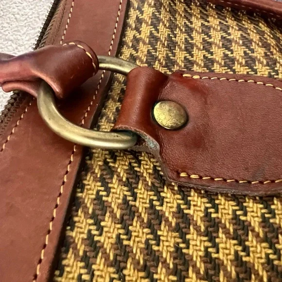 Ghurka Brown Leather Handbag. READ DESCRIPTION - Picture 8 of 11